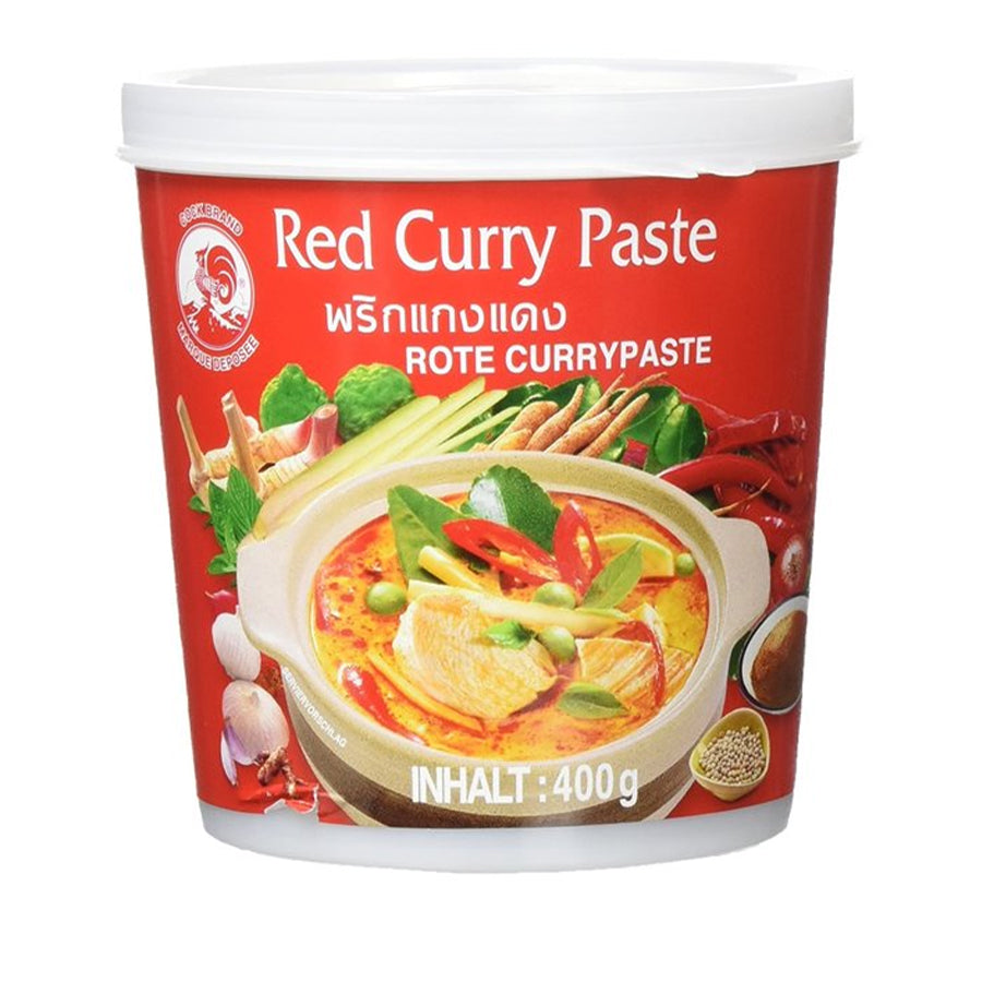 Cock Red Curry Paste 400gm - Spice Village