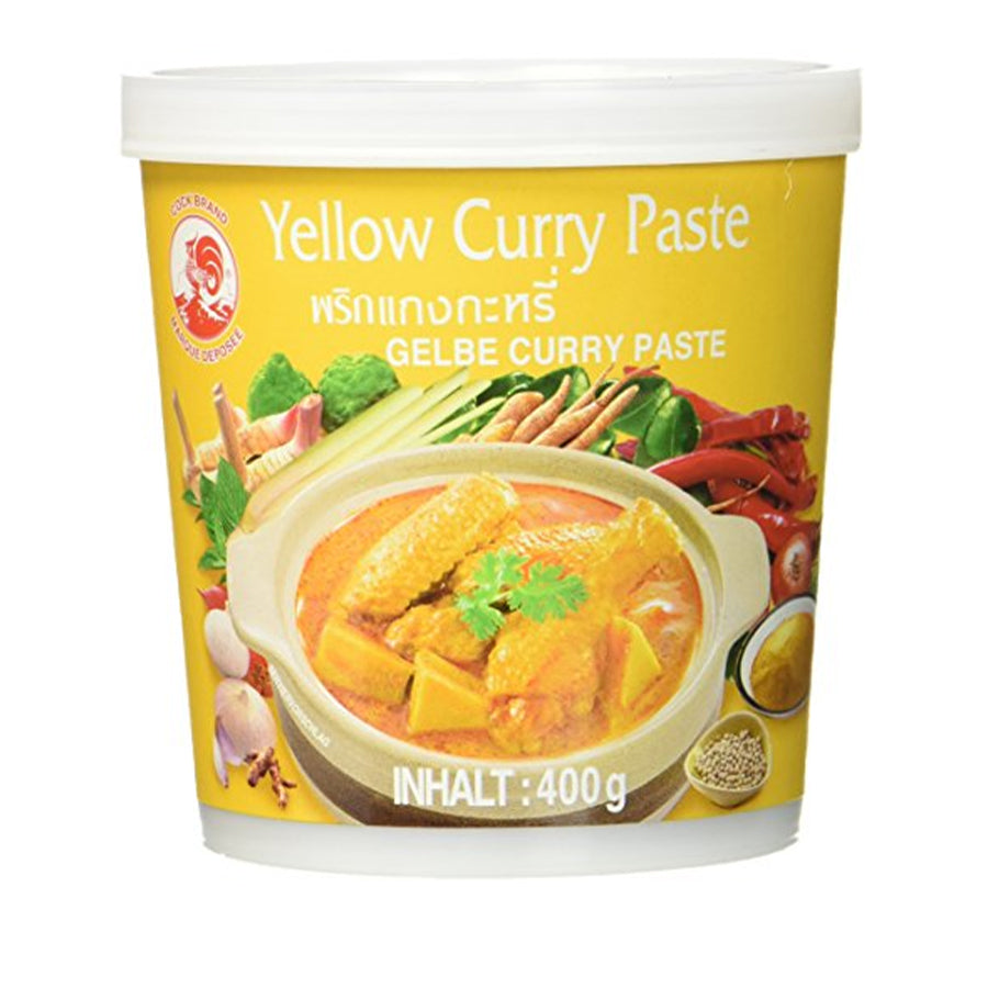 Cock Yellow Curry paste 400gm - Spice Village