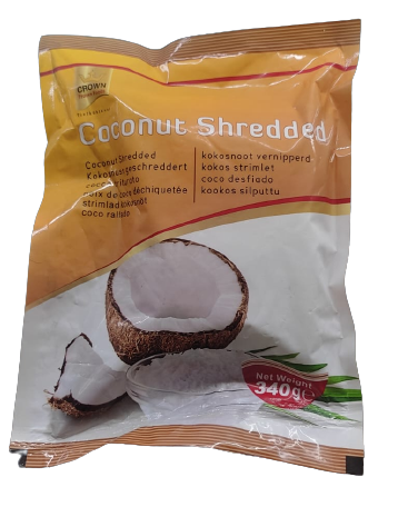 Frozen Crown Shredded Coconut 340gm- Only Berlin Same Day Delivery - Spice Village