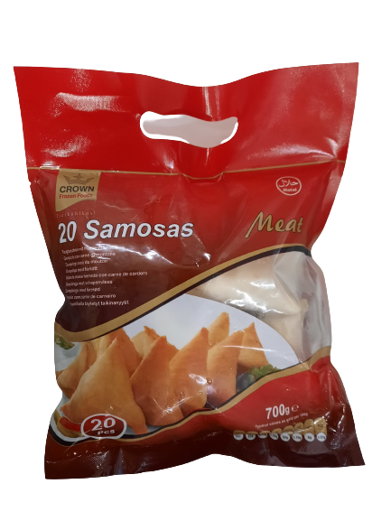 Frozen Crown Meat Samosa (20 pieces) 700gm - Only Berlin Same Day Delivery - Spice Village