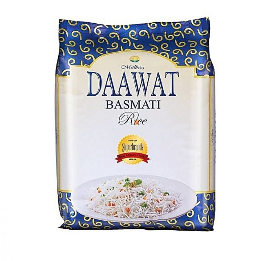 Daawat Basmati Rice 2kg - Spice Village