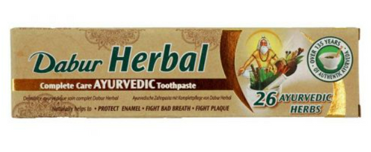 Dabur Herbal Ayurvedic Toothpaste 100ml - Spice Village