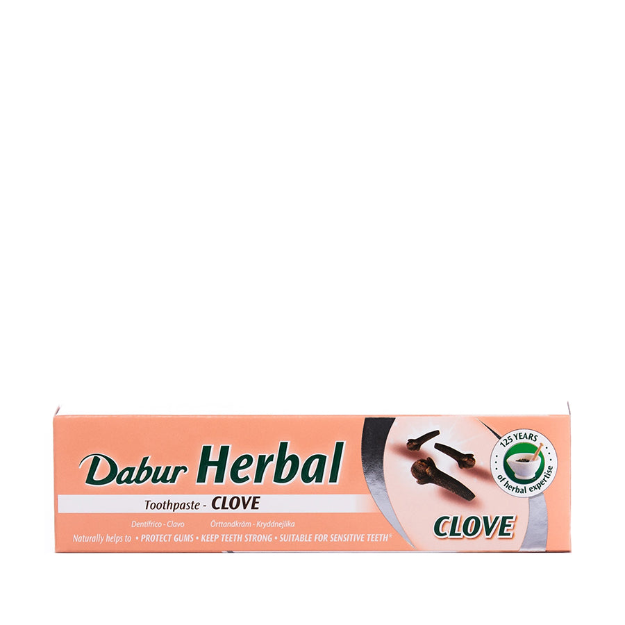 Dabur Herbal Toothpaste Clove 155gm - Spice Village