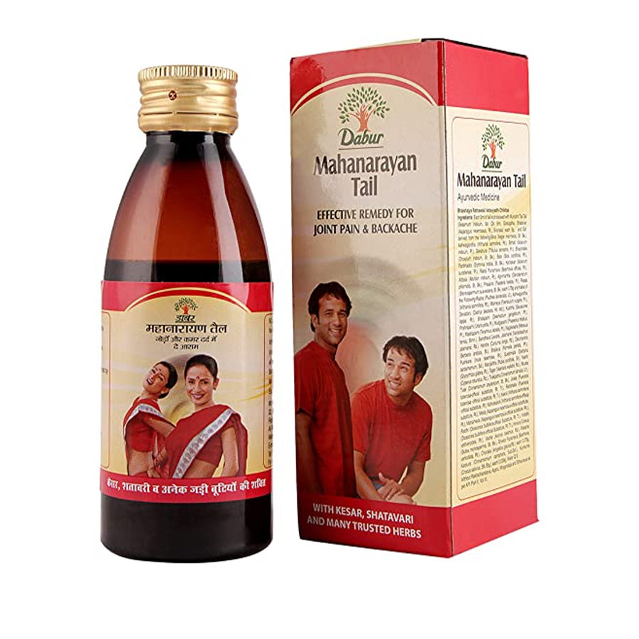 Dabur Mahanarayani Pain Relief Oil 100ml - Spice Village