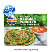 Frozen Daily Delight Green Coriander Porotta 330gm - Only Berlin Same Day Delivery - Spice Village