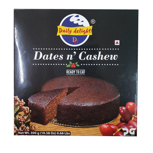 Daily Delight Dates & Cashew Cake 300gm