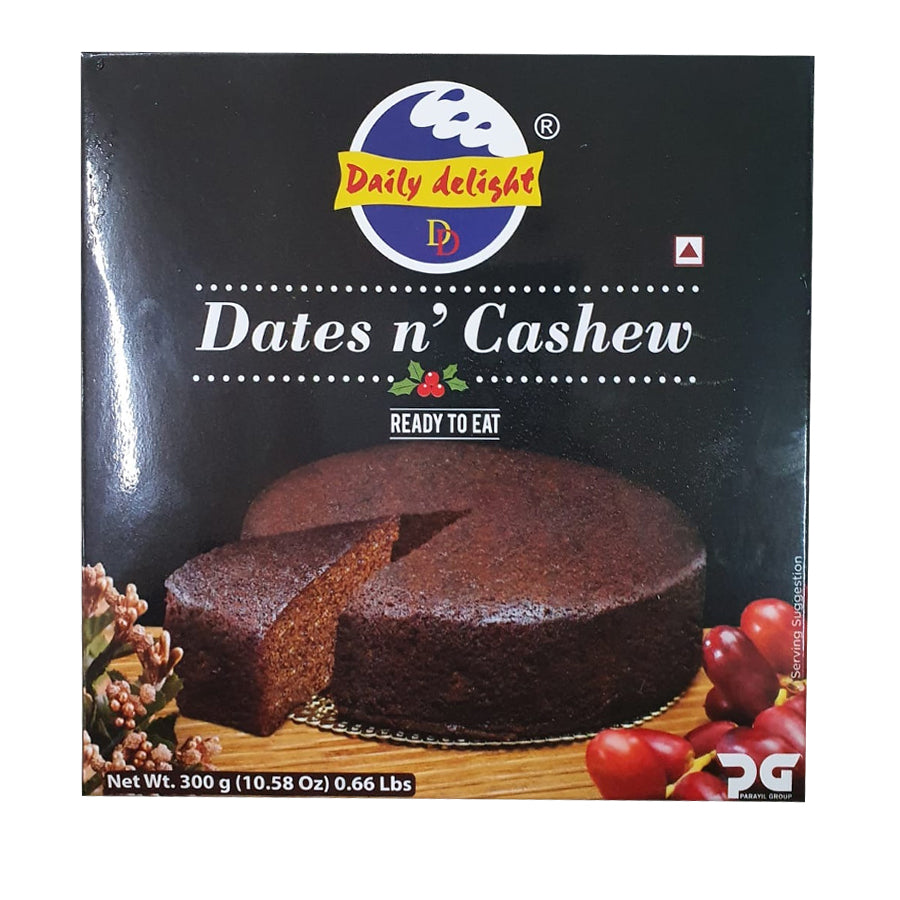 Daily Delight Dates & Cashew Cake 700gm - Spice Village
