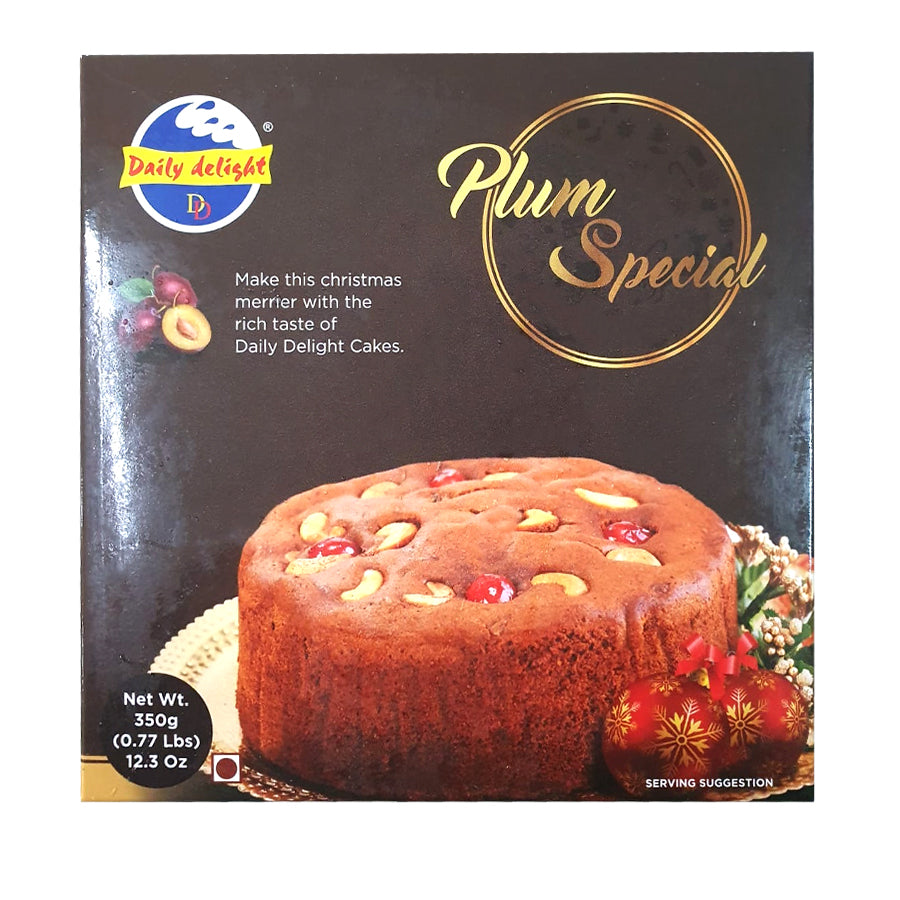 Daily Delight Plum Cake 350gm - Spice Village