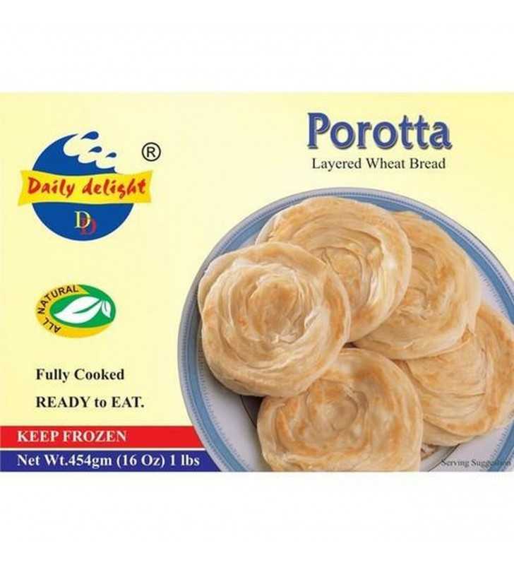 Frozen Daily Delight Porotta (5 pieces) 454gm - Only Berlin Same Day Delivery