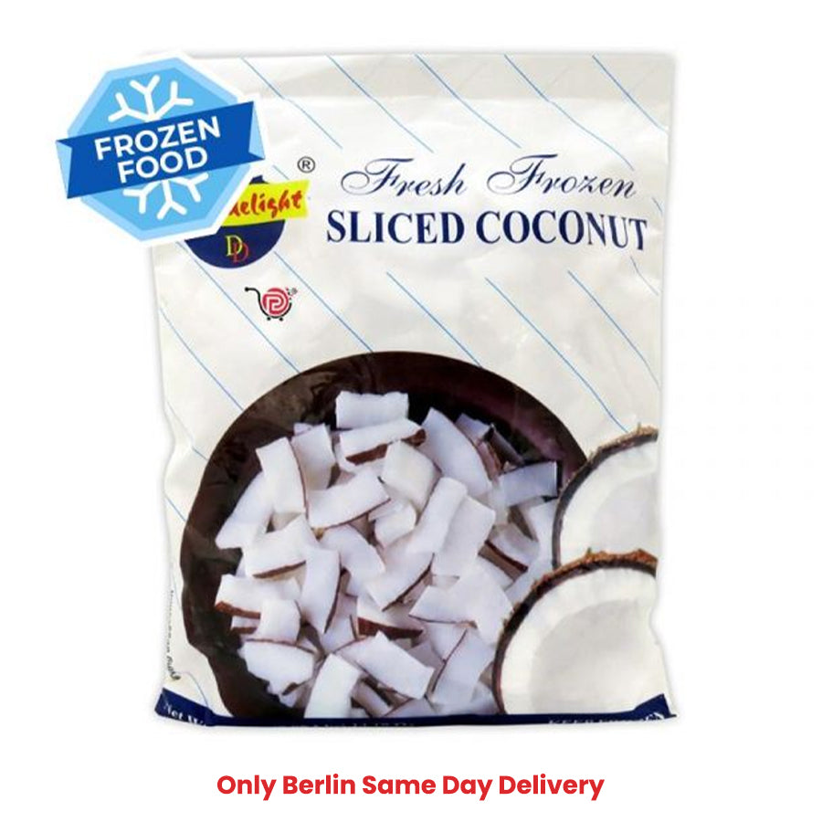 Frozen Daily Delight Sliced Coconut 400gm - Only Berlin Same Day Delivery - Spice Village