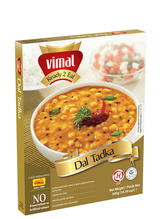 Vimal Dal Tadka Ready To Eat  300gm (Exp: 30.10.2022) - Buy 1 Get 1 Free