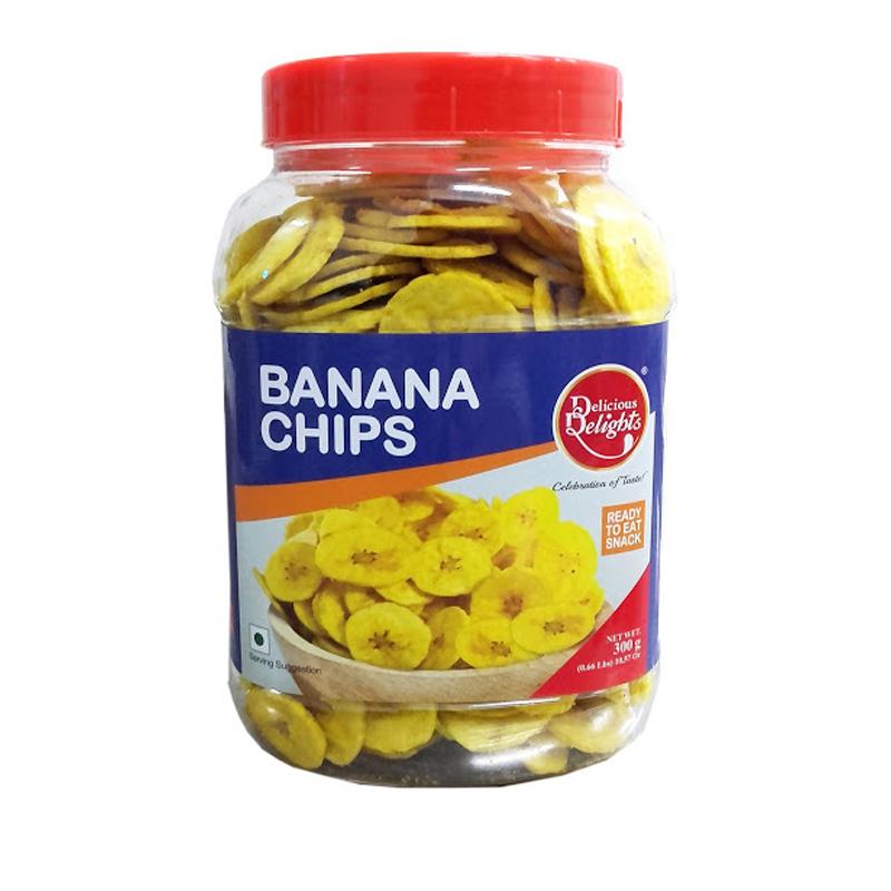 Delicious Delights Banana Chips 250gm - Spice Village