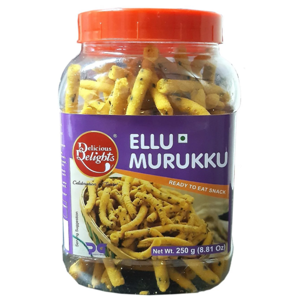 Delicious Delights Ellu Murukku 250gm - Spice Village