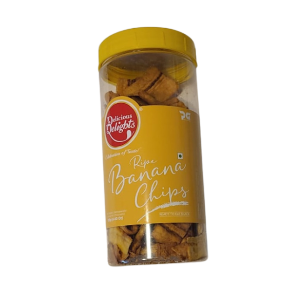 Delicious Delights Ripe Banana Chips 125gm - Spice Village