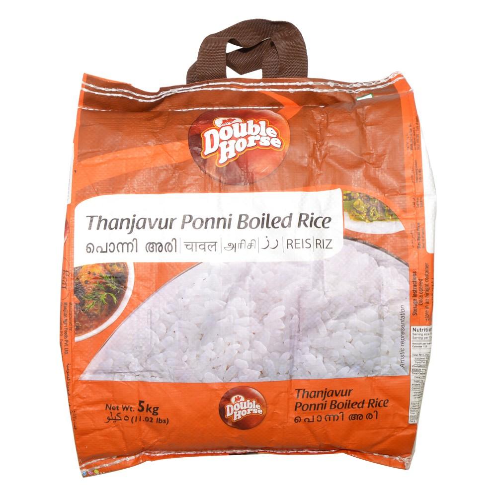 Double Horse Ponni Boiled Rice 10kg - Spice Village