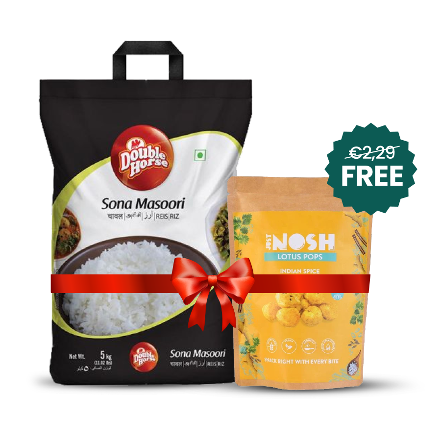 Double  Horse  Sona  Masuri  (Masoori)  Rice  5kg - Spice Village