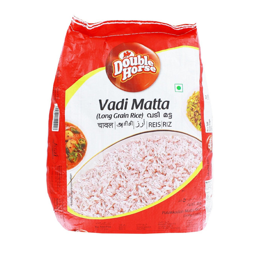 Double Horse Vadi Matta Rice 10kg - Spice Village