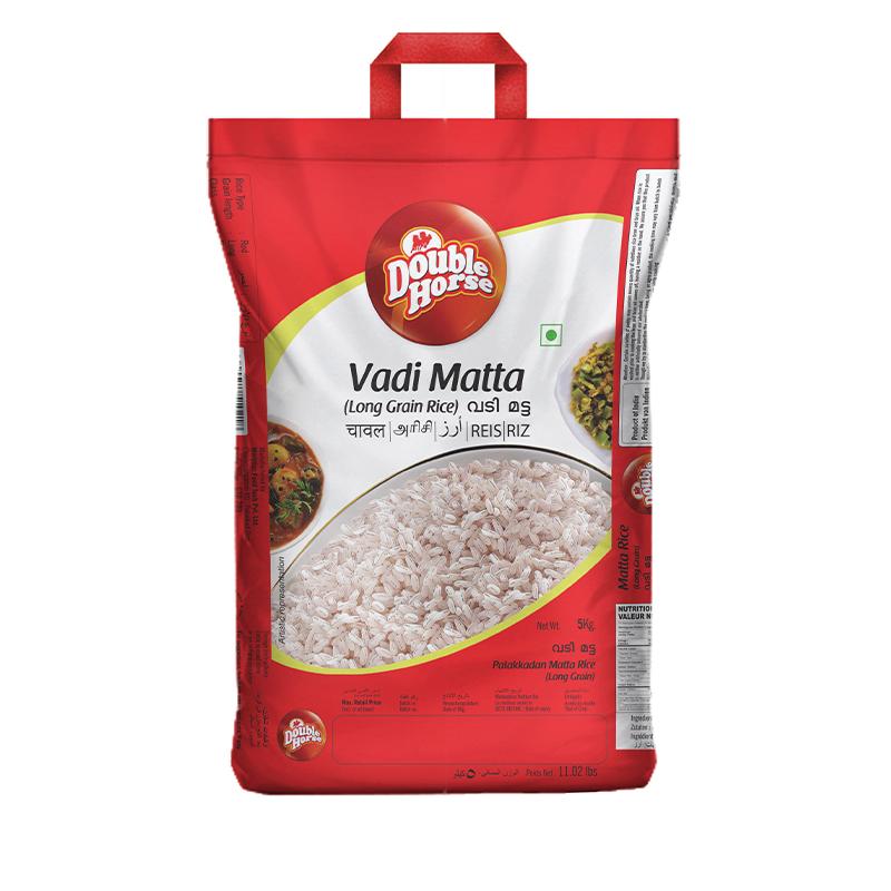 Double  Horse  Vadi  Matta  Rice  5kg - Spice Village