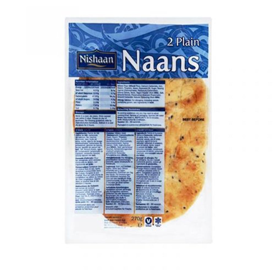 East End Plain Naan (2 pieces) 260gm - Spice Village