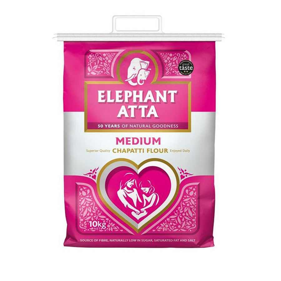 Elephant Chakki Atta (Medium) 5kg - Spice Village