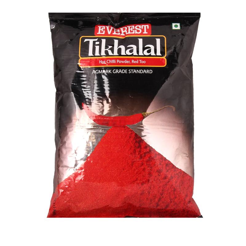 Everest Tikhalal Chilli Powder Pouch 100gm - Spice Village