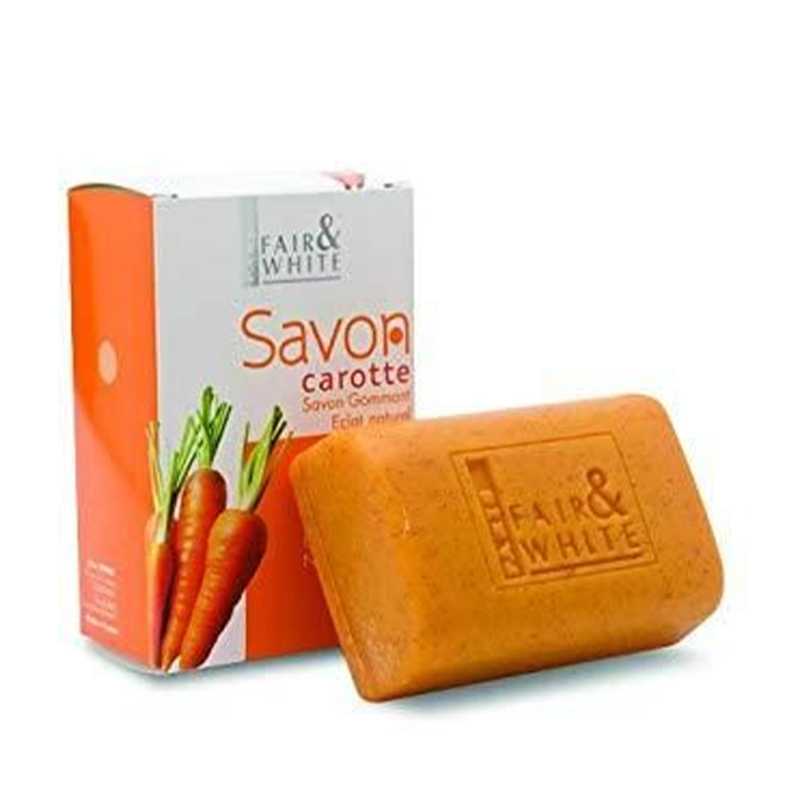 Fair & White Savon Carrot Soap 200gm - Spice Village