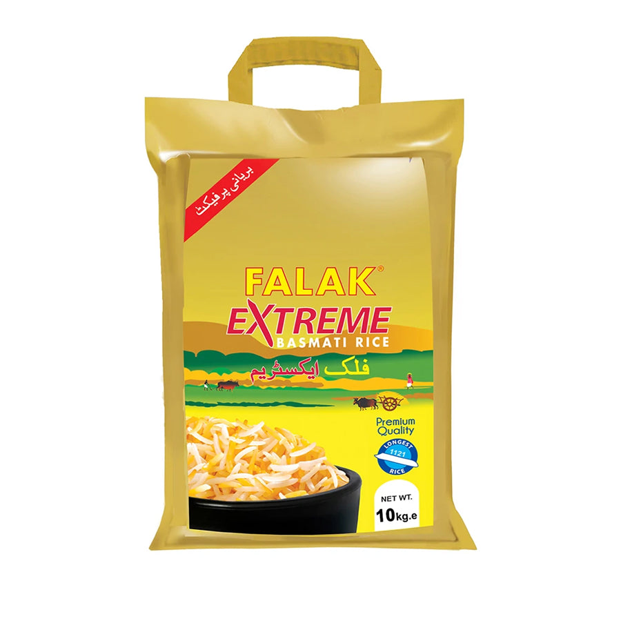 Falak Extreme Basmati Rice 10kg - Spice Village