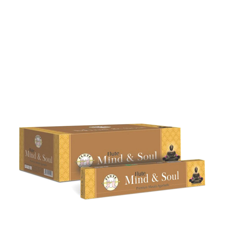 Flute Incense Sticks - Mind & Soul 15gm