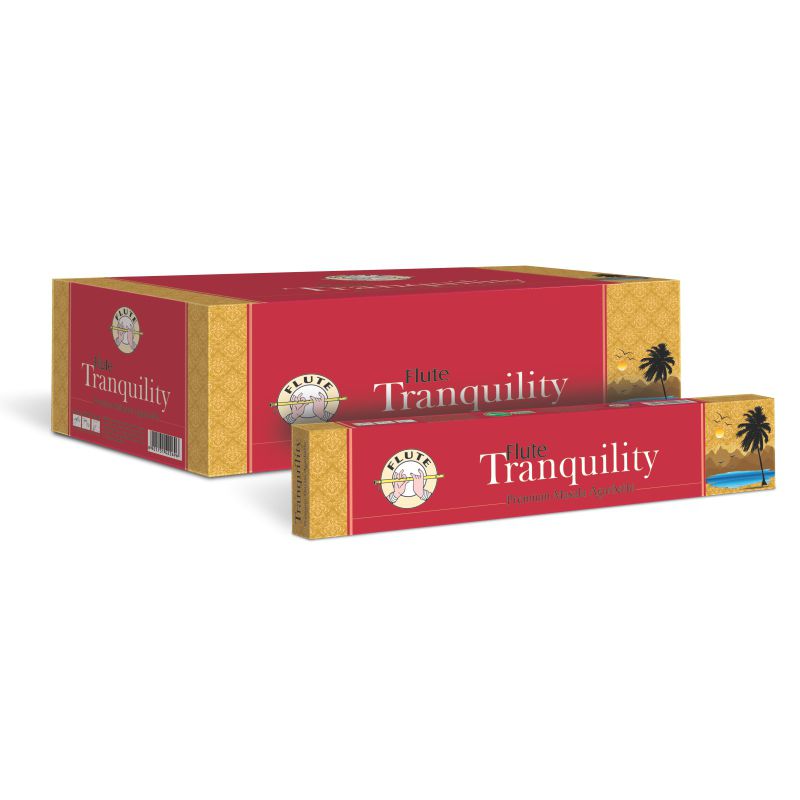 Flute Incense Sticks Masala- Tranquility 15gm - Spice Village