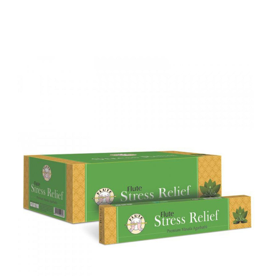 Flute Incense Sticks - Stress Relief 15gm - Spice Village