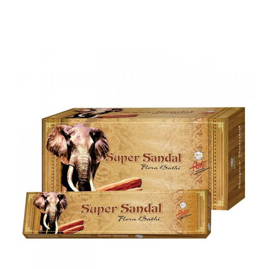Flute Incense Sticks Super Sandal 15gm - Spice Village
