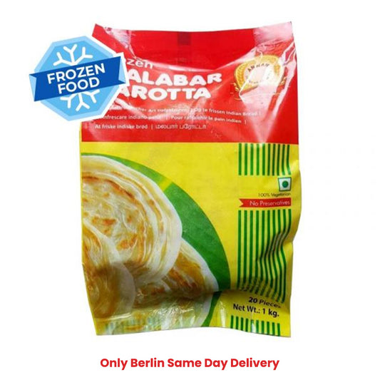 Frozen Annam Malabar Parotta (20 pieces) 1kg - Only Berlin Same Day Delivery