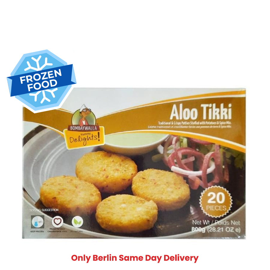 Frozen Bombaywalla Aloo Tikki 800gm - Only Berlin Same Day Delivery