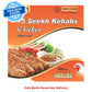 Frozen Crown Chicken Seekh Kebab (15 pieces) Charcoal 900gm - Only Berlin Same Day Delivery