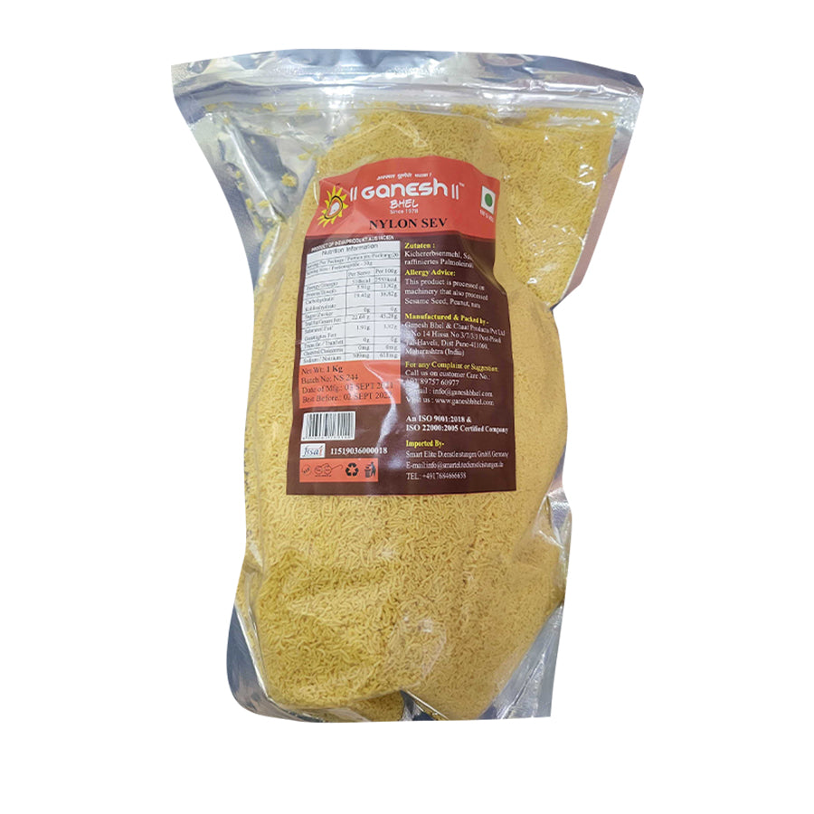 Ganesh Bhel Nylon Sev 1kg - Spice Village