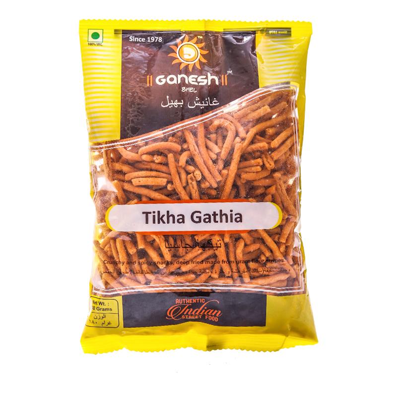 Ganesh Tikha Gathiya 180gm - Spice Village