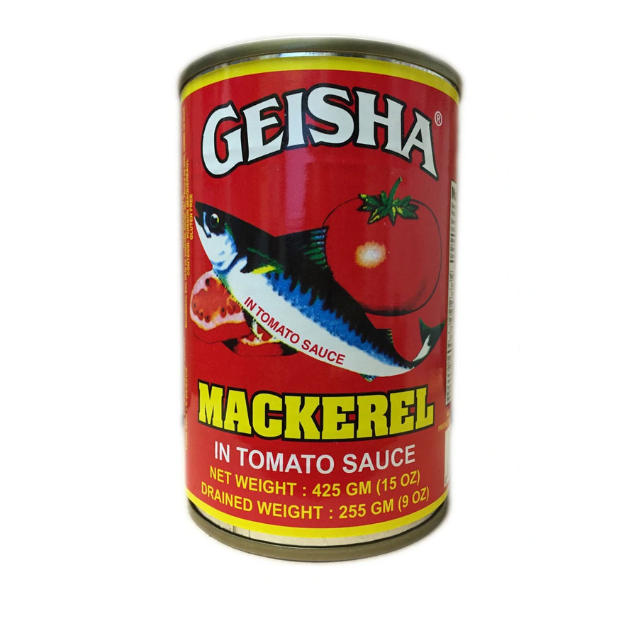 Geisha Makrel in Tomato Sauce 425gm - Spice Village