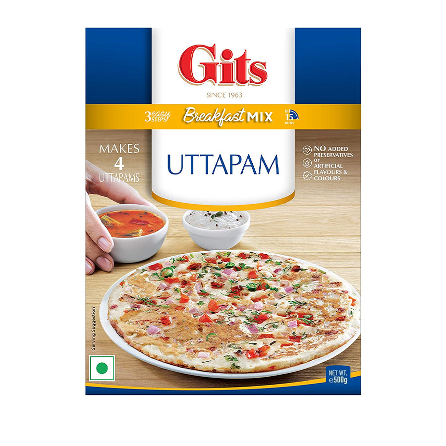 Gits Uttappam Mix 500gm - Spice Village