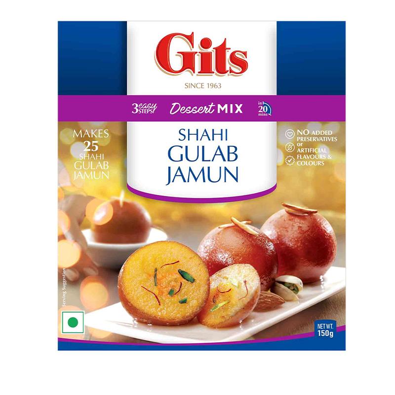 Gits Shahi Gulab Jamun Mix 150gm - Spice Village