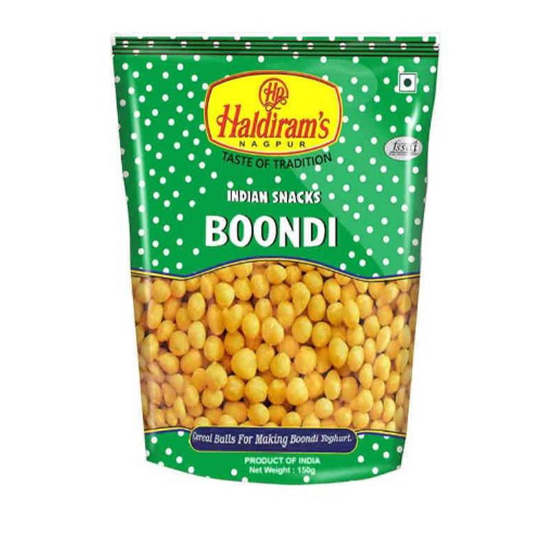 Haldiram's Boondi Plain [Khari Boondi] 350gm - Spice Village