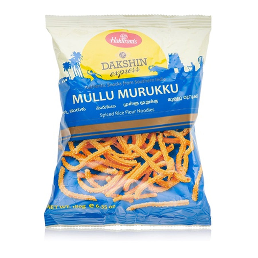 Haldiram's Dakshin Mullu Murukku 180gm - Spice Village