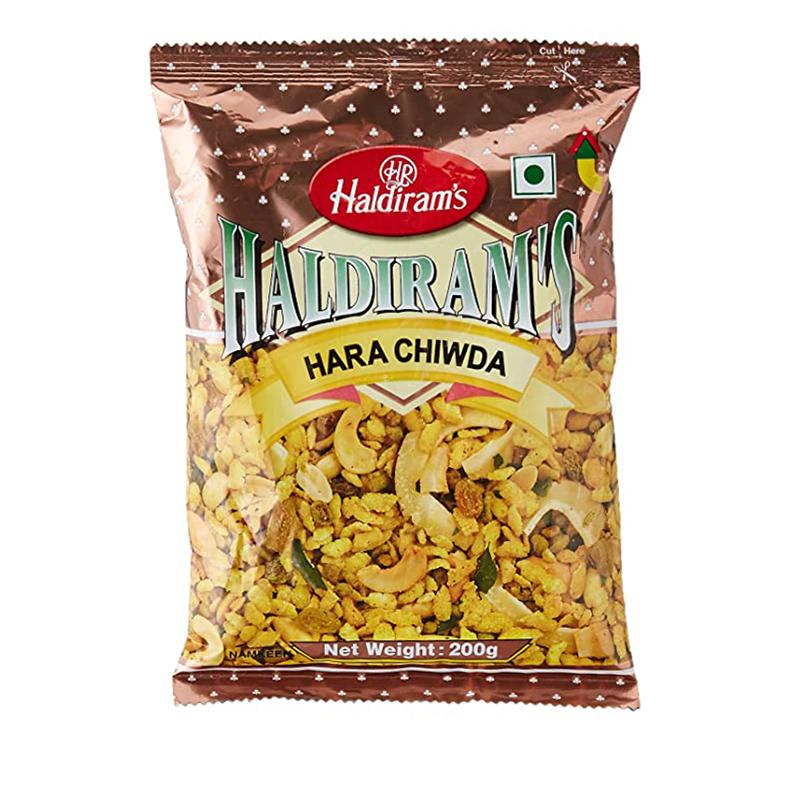 Haldiram's Hara Chiwda 200gm - Spice Village
