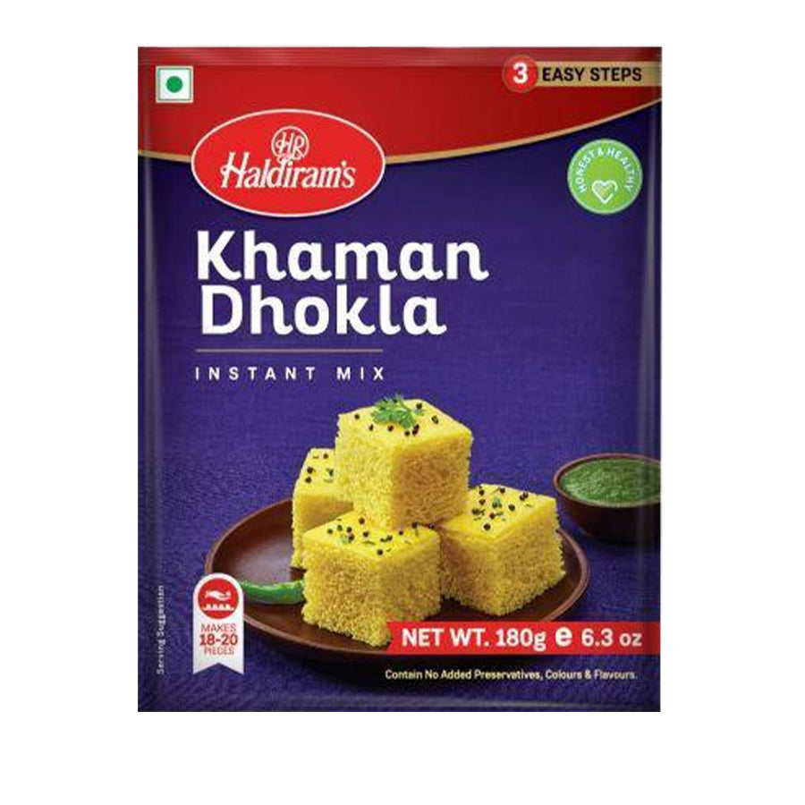 Haldiram's Instant Khaman Dhokla Mix 180gm - Spice Village