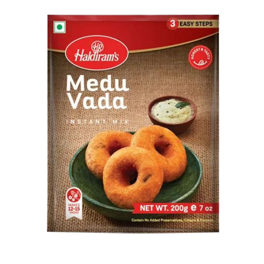 Haldiram's Instant Medu Vada Mix  200gm - Spice Village