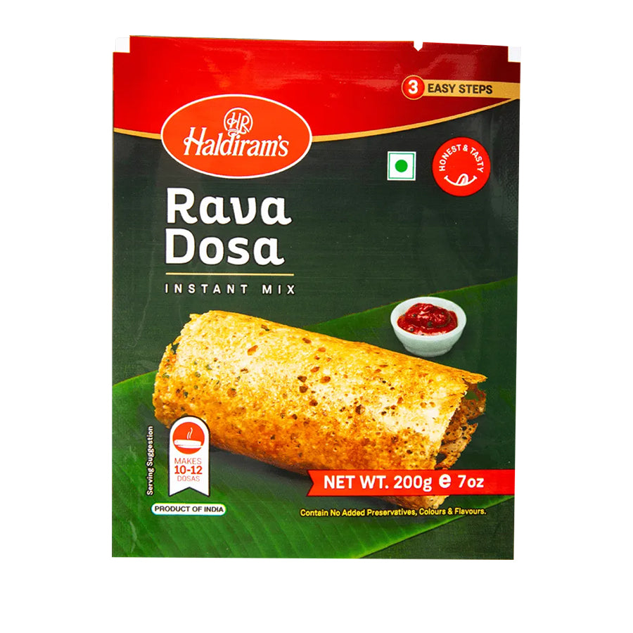 Haldiram's Instant Rava Dosa Mix 200gm - Spice Village