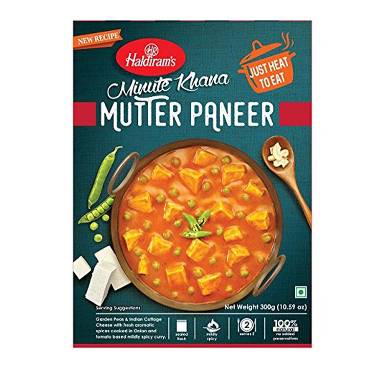 Haldiram's Khana Mutter Paneer 300gm - Spice Village