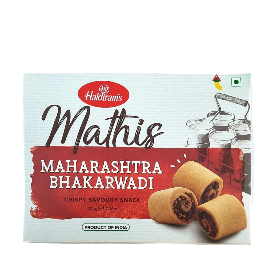 Haldiram's Maharashtra Bhakarwadi Mathis 200gm - Spice Village