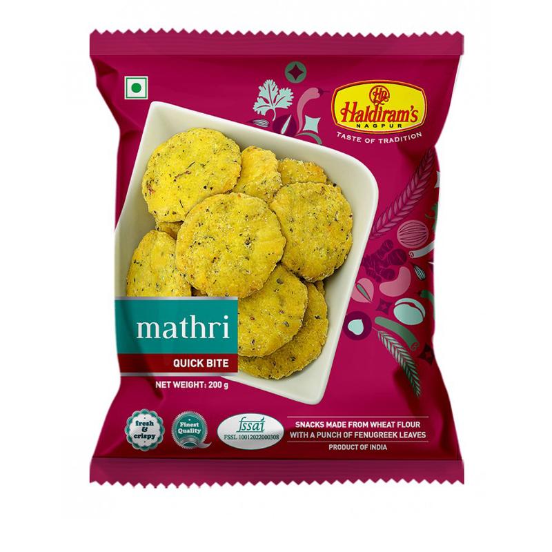 Haldiram's Mathri 200gm - Spice Village