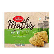 Haldiram's Methi Puri Mathis 200gm - Spice Village