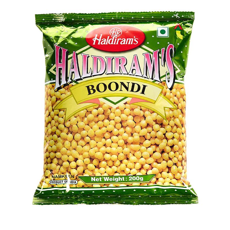 Haldiram's Plain Boondi 200gm - Spice Village